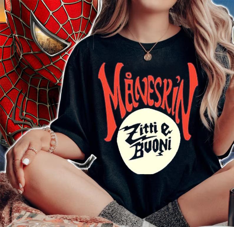 Maneskin Zitti E Buoni shirt t-shirt woman shirt