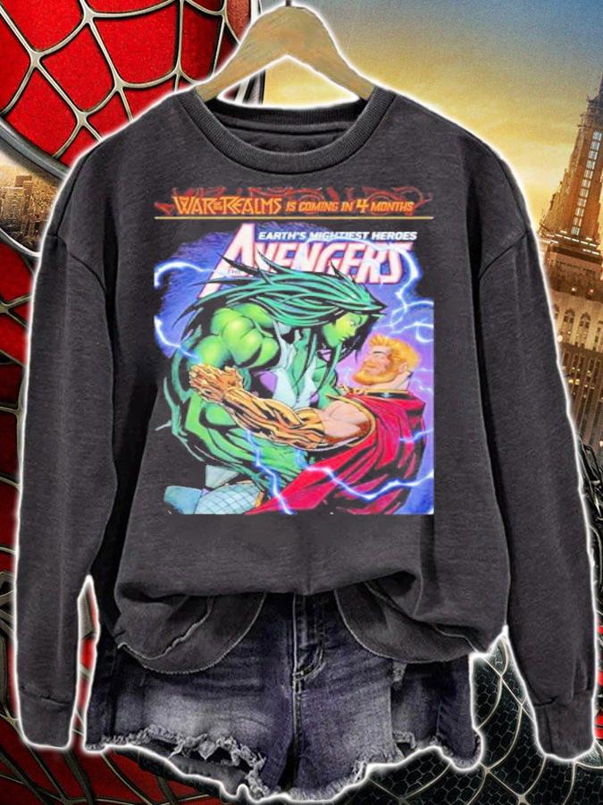 Marvel Hulk She Hulk Avengers shirt t-shirt