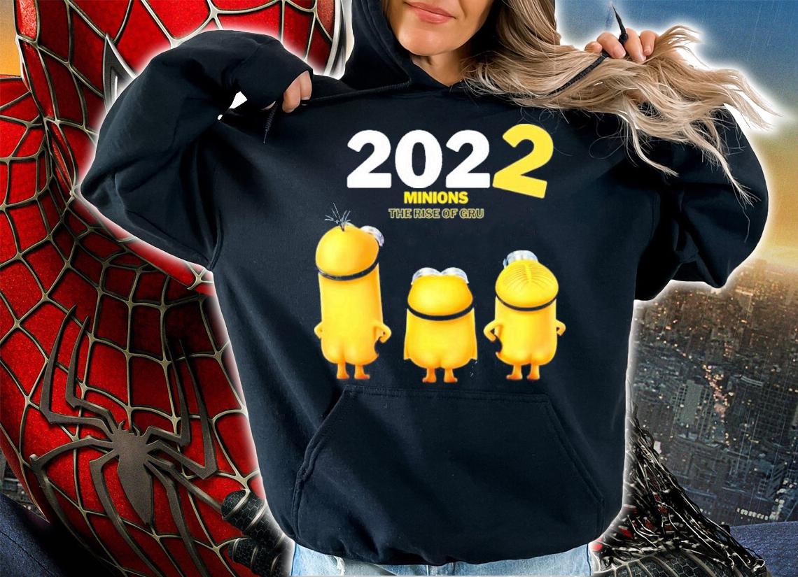 Minions 2022 Gru Shirt The Rise Of Gru Shirt t-shirt hoodie