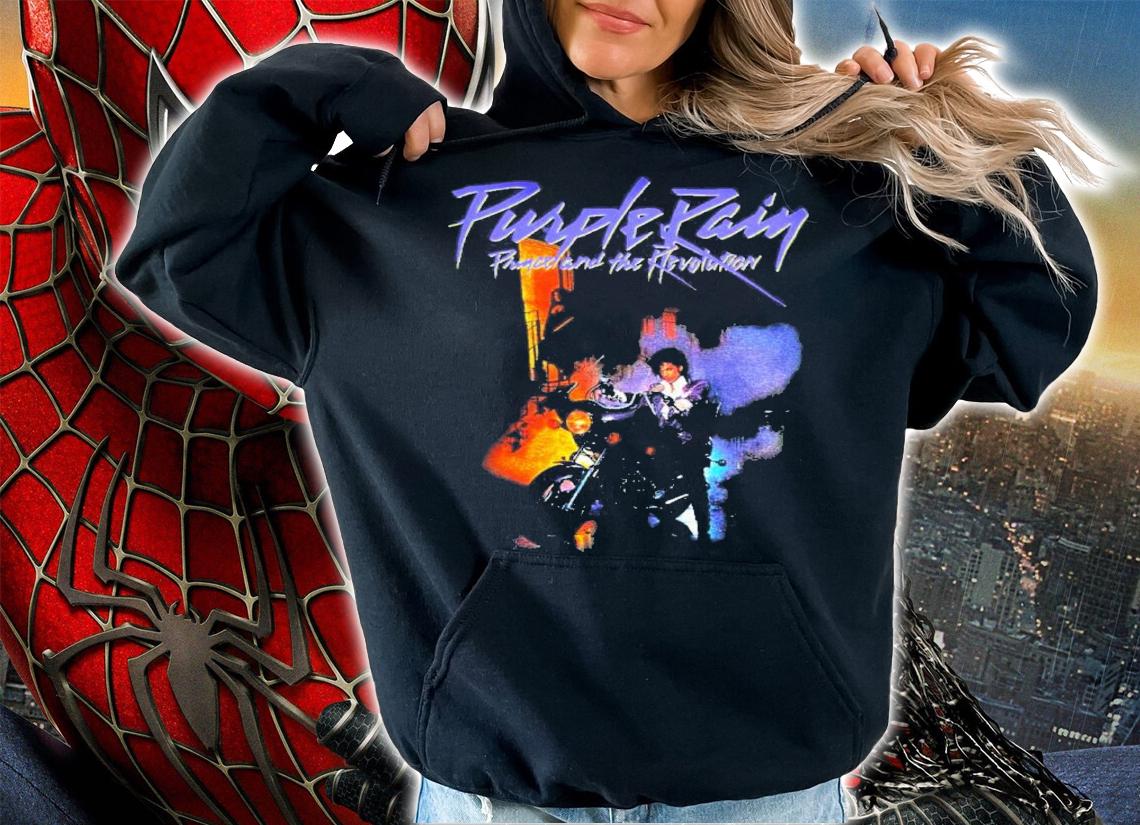 Prince With Purple Rain The Revolution Shirt t-shirt hoodie