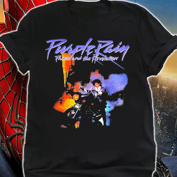 Prince With Purple Rain The Revolution Shirt t-shirt shirt