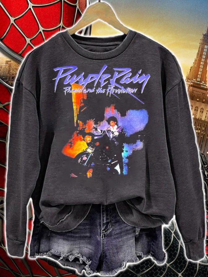 Prince With Purple Rain The Revolution Shirt t-shirt sweatshirt