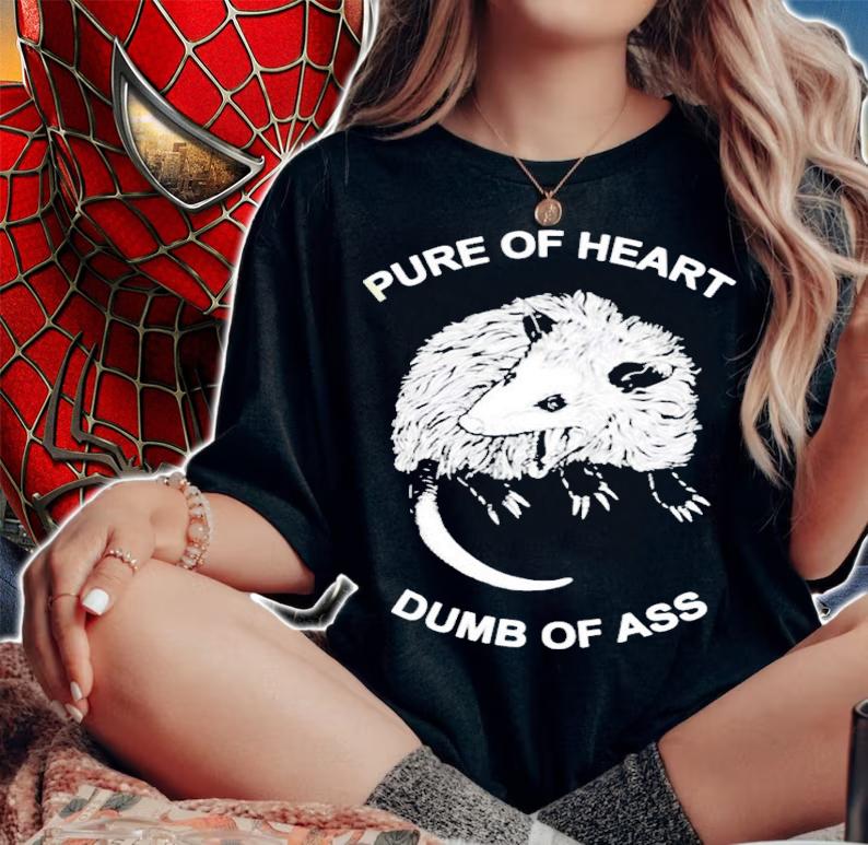 Rat Pure Of Heart Dumb Of Ass shirt t-shirt woman shirt