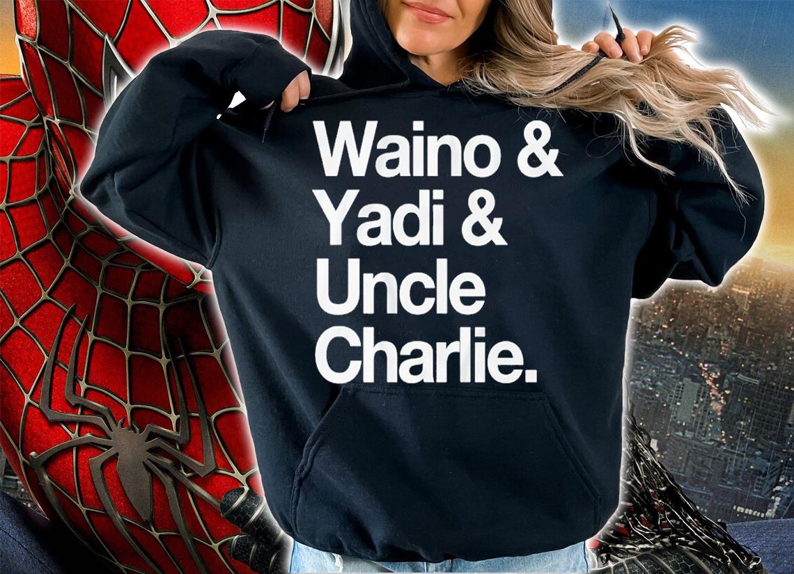 Adam Wainwright and Yadier Molina Waino and Yadi and Uncle Charlie shirt t-shirt hoodie