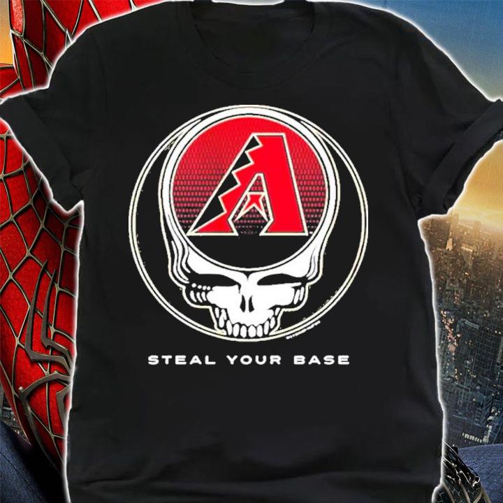 Arizona Diamondbacks Grateful Dead Steal Your Base Shirt t-shirt shirt