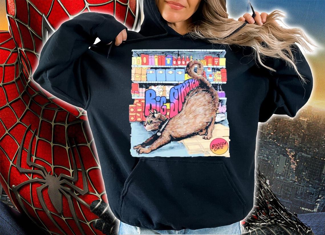 Bodega Cats Big Stretch T-Shirt t-shirt hoodie