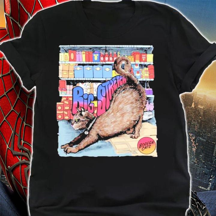 Bodega Cats Big Stretch T-Shirt t-shirt shirt