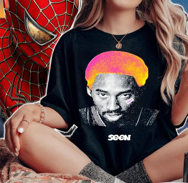 Brand Seen Kobe Day Trae Young Wearing Seen 5X World Champ 2X Finals MVP 1 T-Shirt t-shirt