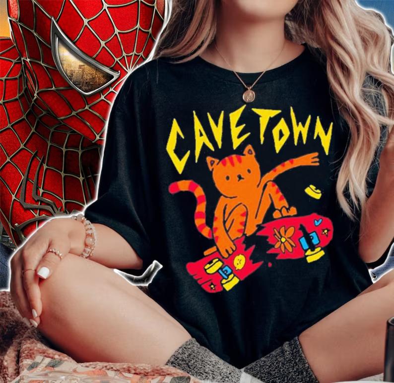 Cavetown Skate Cat Addison Grace T-Shirt t-shirt woman shirt