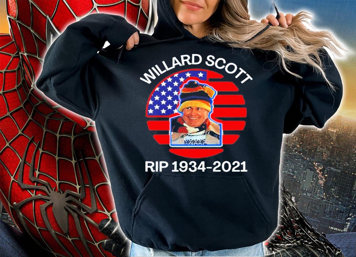 Rip The Legend 1934 2021 Willard Scott shirt t-shirt hoodie