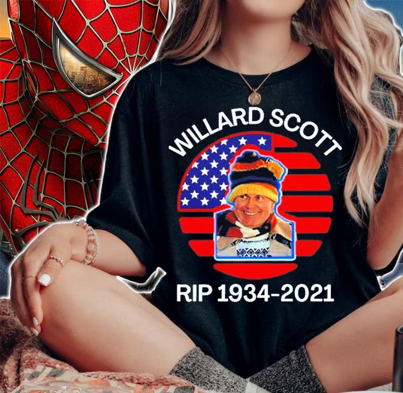 Rip The Legend 1934 2021 Willard Scott shirt t-shirt woman shirt