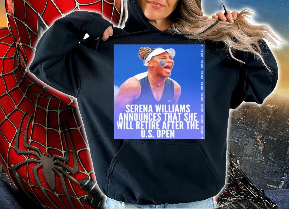 Serena Williams Announces That She Will Retire After The US Open Shirt t-shirt