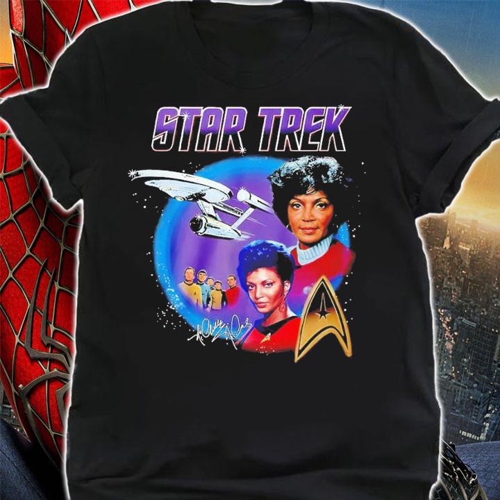 Star Trek Nichelle Nichols signature shirt t-shirt