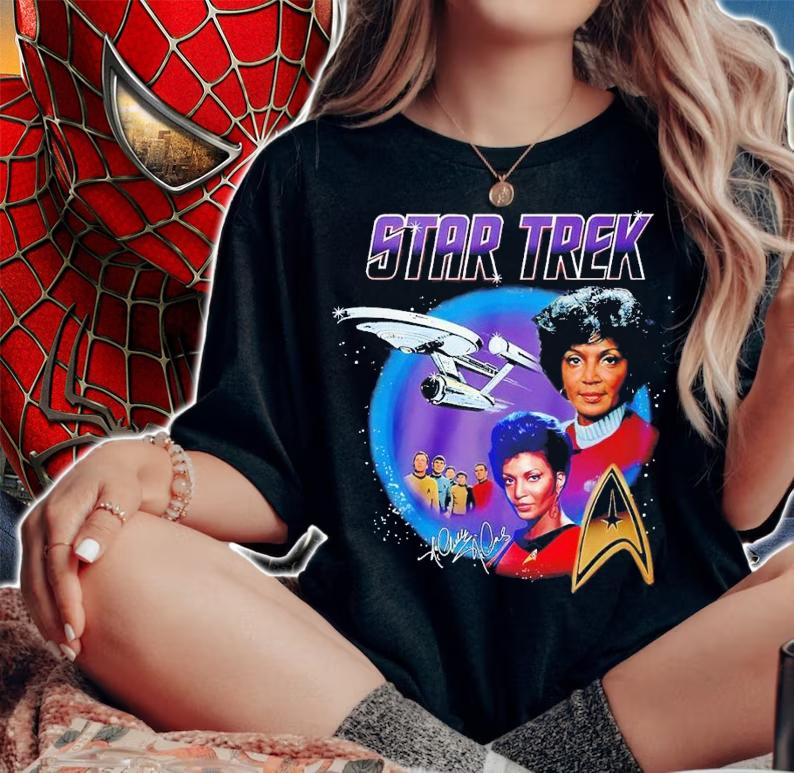 Star Trek Nichelle Nichols signature shirt t-shirt