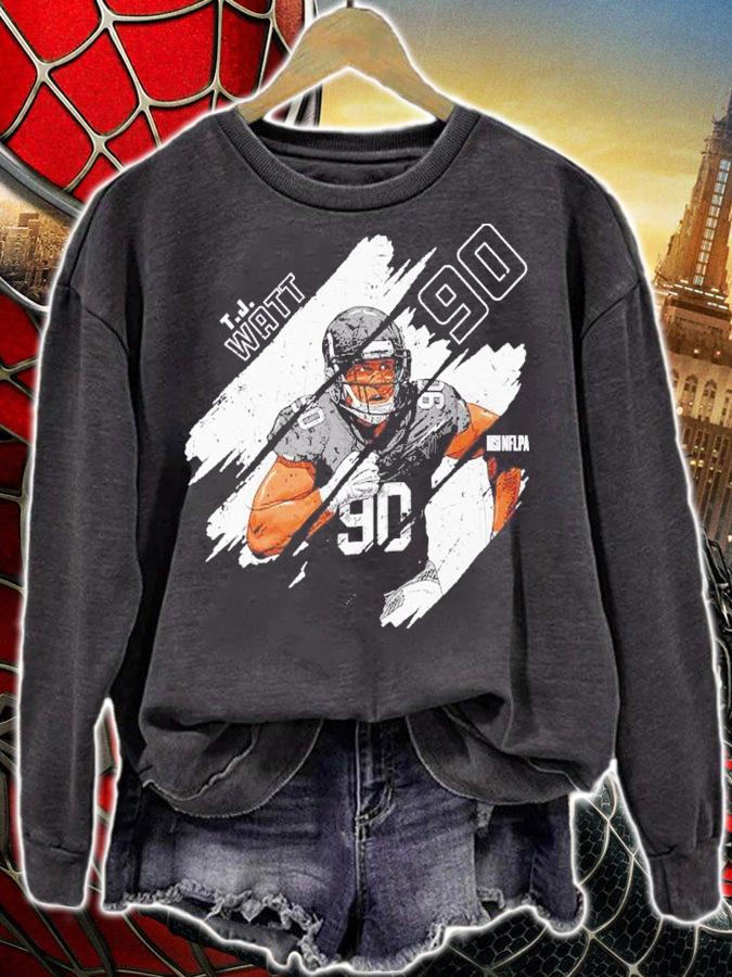 T.J. Watt Pittsburgh Stripes Football Shirt t-shirt sweatshirt