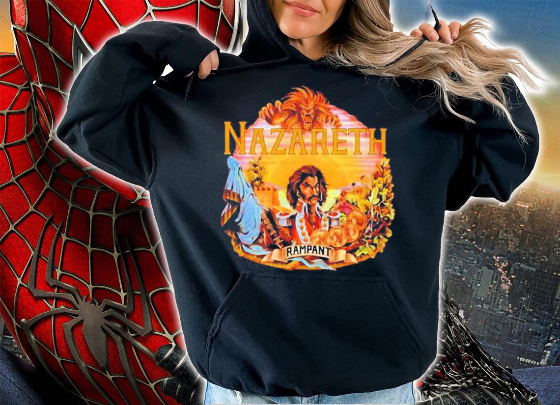 The Sea Was Raging Nazareth Band shirt t-shirt