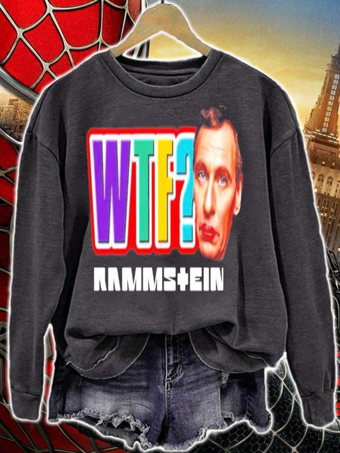 WTF North America Rammstein Rammstein Band Tour 2022 T-Shirt t-shirt sweatshirt