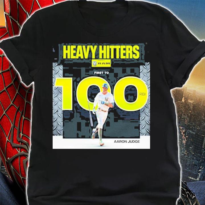 First To 100 RBI Aaron Judge New York Baseball Shirt t-shirt
