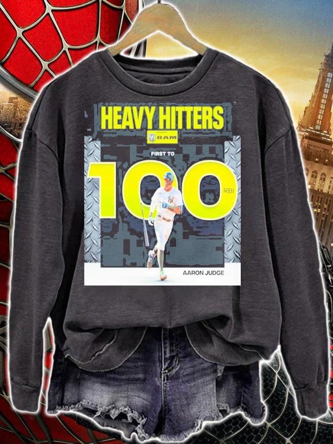First To 100 RBI Aaron Judge New York Baseball Shirt t-shirt