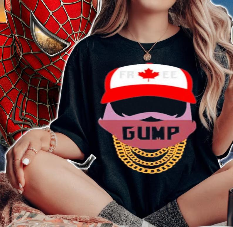 Free Gump Canadian Maple Leaf Lisa Ann Shirt t-shirt woman shirt