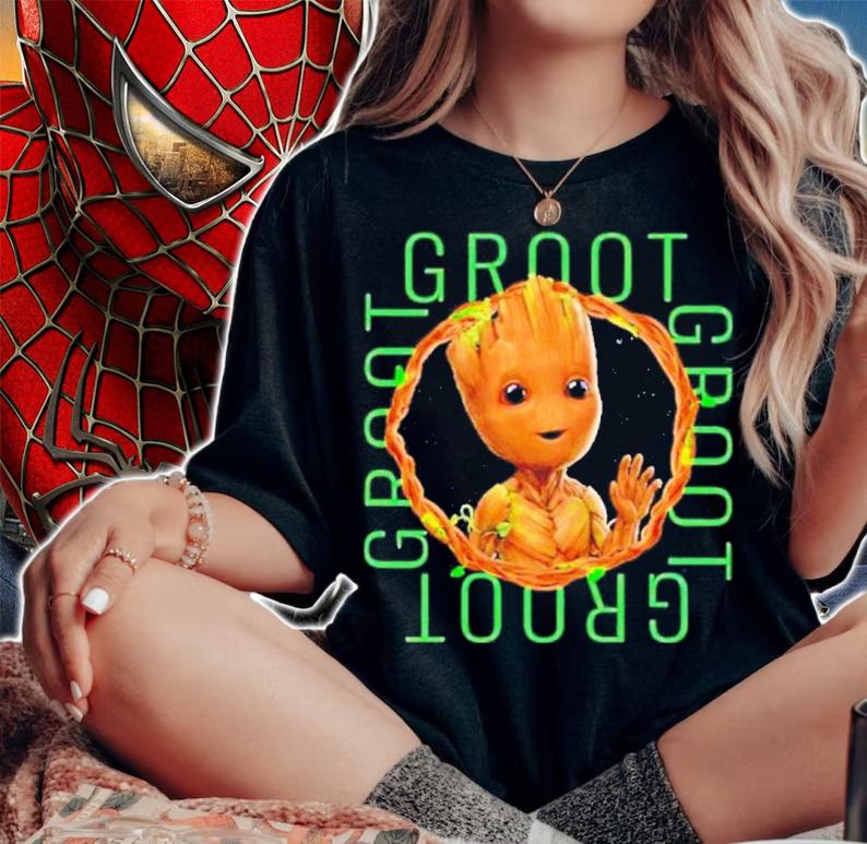 Groot Focus Disney I Am Shirt t-shirt