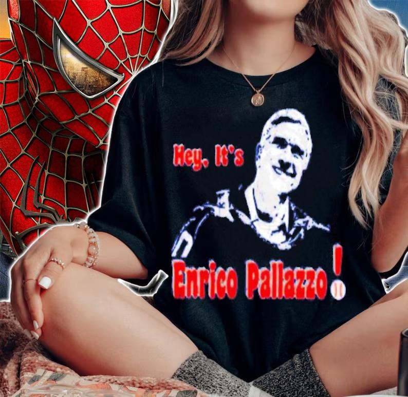 Hey It's Enrico Palazzo Shirt t-shirt woman shirt