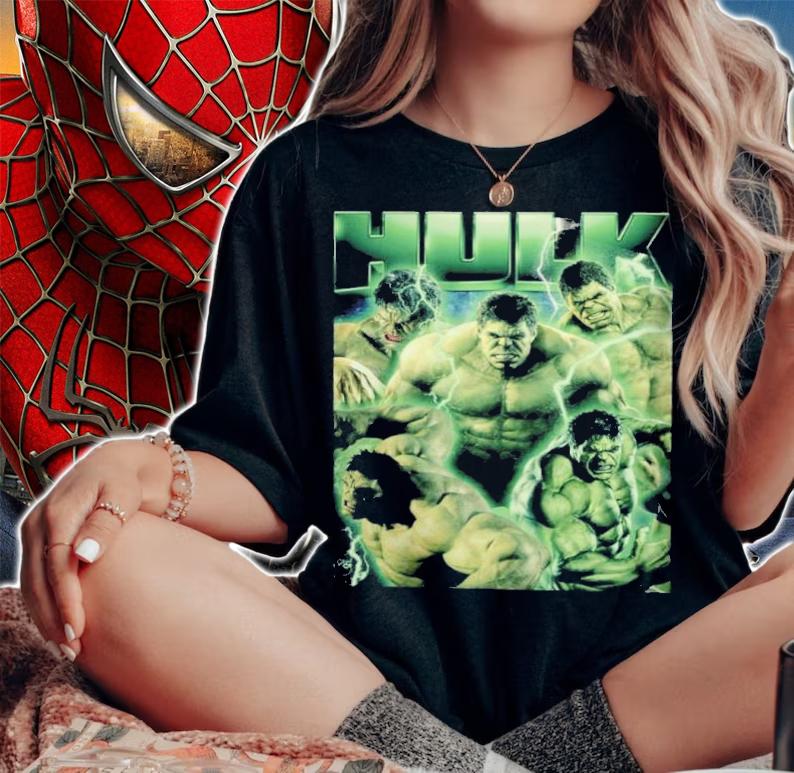 Incredible Hulk Mark Ruffalo Marvel Shirt t-shirt woman shirt