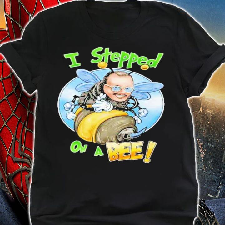 Johnny Depp I Stepped On A Bee Shirt t-shirt shirt