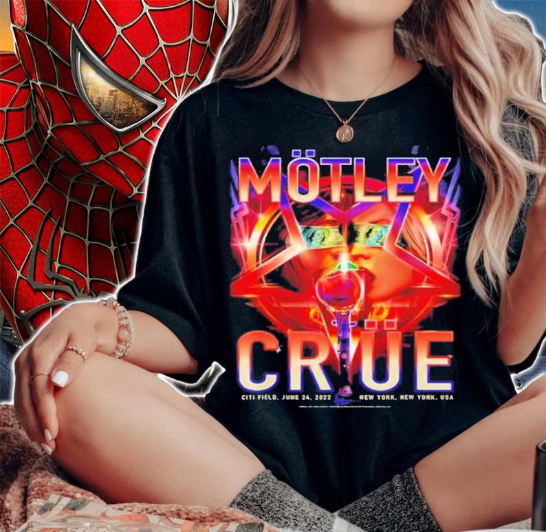 Mtley Cre The Stadium Tour New York Event shirt t-shirt