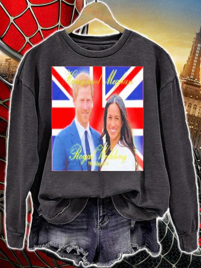 Prince Harry And Meghan Markle Royal Wedding Memorabilia Pro Photo T-Shirt t-shirt