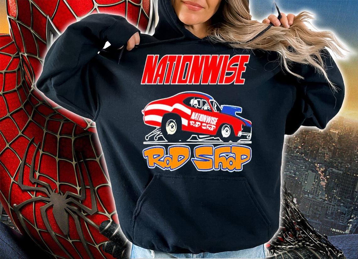 Nationwise Rod Shop Speed Shop 1970s T-Shirt t-shirt hoodie