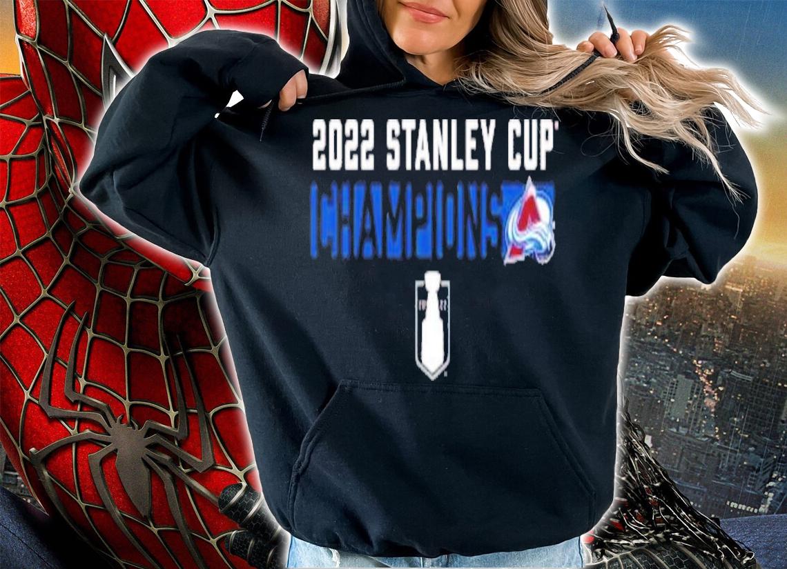 NHL Colorado Avalanche 2022 Stanley Cup Champions Back Check Shirt t-shirt