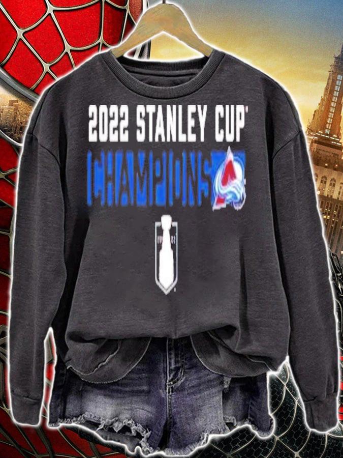 NHL Colorado Avalanche 2022 Stanley Cup Champions Back Check Shirt t-shirt