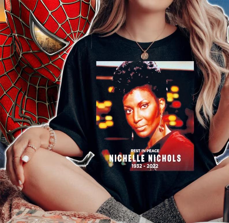 Rest In Peace Nichelle Nichols Star Trek 1932-2022 Shirt t-shirt