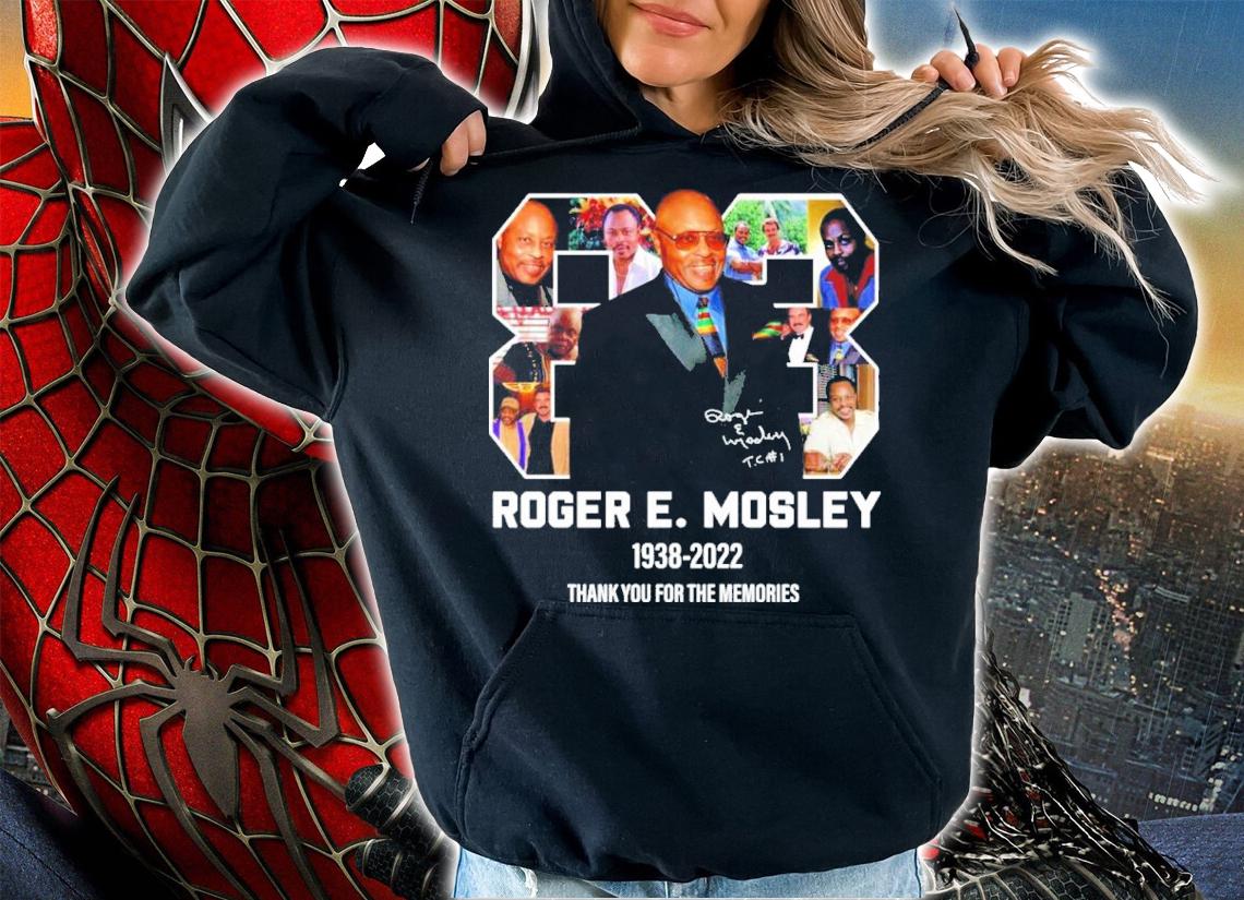 RIP Roger E. Mosley Island Hoppers 1938-2022 Signature Thank You For The Memories Shirt t-shirt