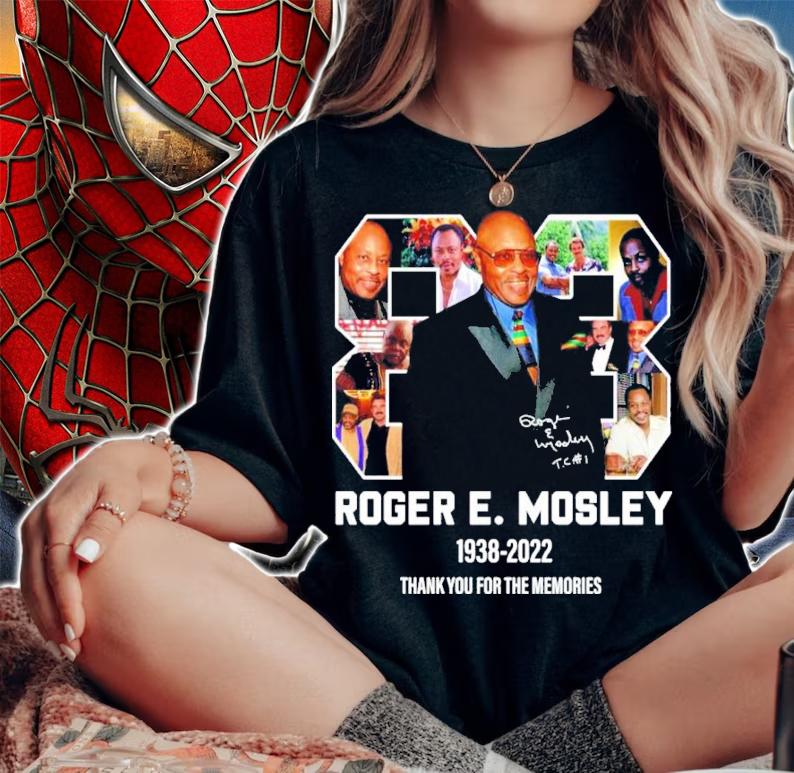 RIP Roger E. Mosley Island Hoppers 1938-2022 Signature Thank You For The Memories Shirt t-shirt