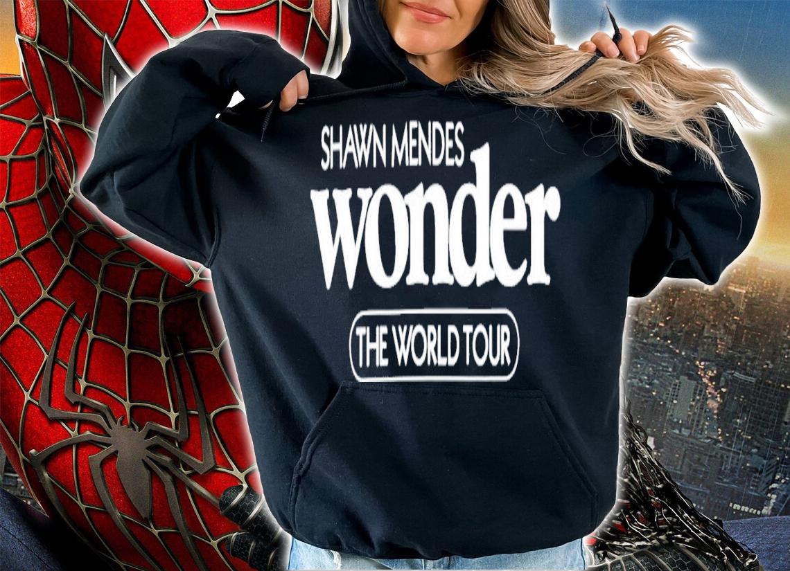 Shawn Mendes Wonder The World Tour T-Shirt t-shirt