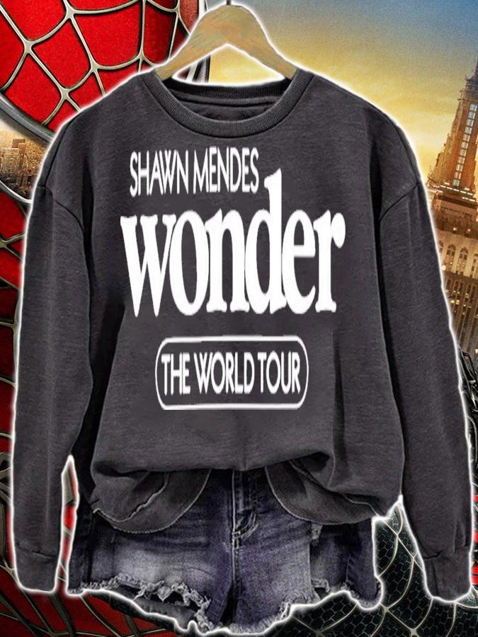 Shawn Mendes Wonder The World Tour T-Shirt t-shirt
