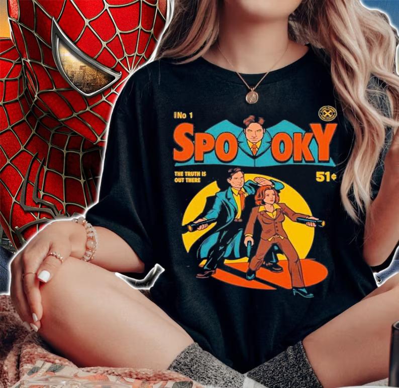 Spooky Comic The Truth Is Out There T-Shirt t-shirt