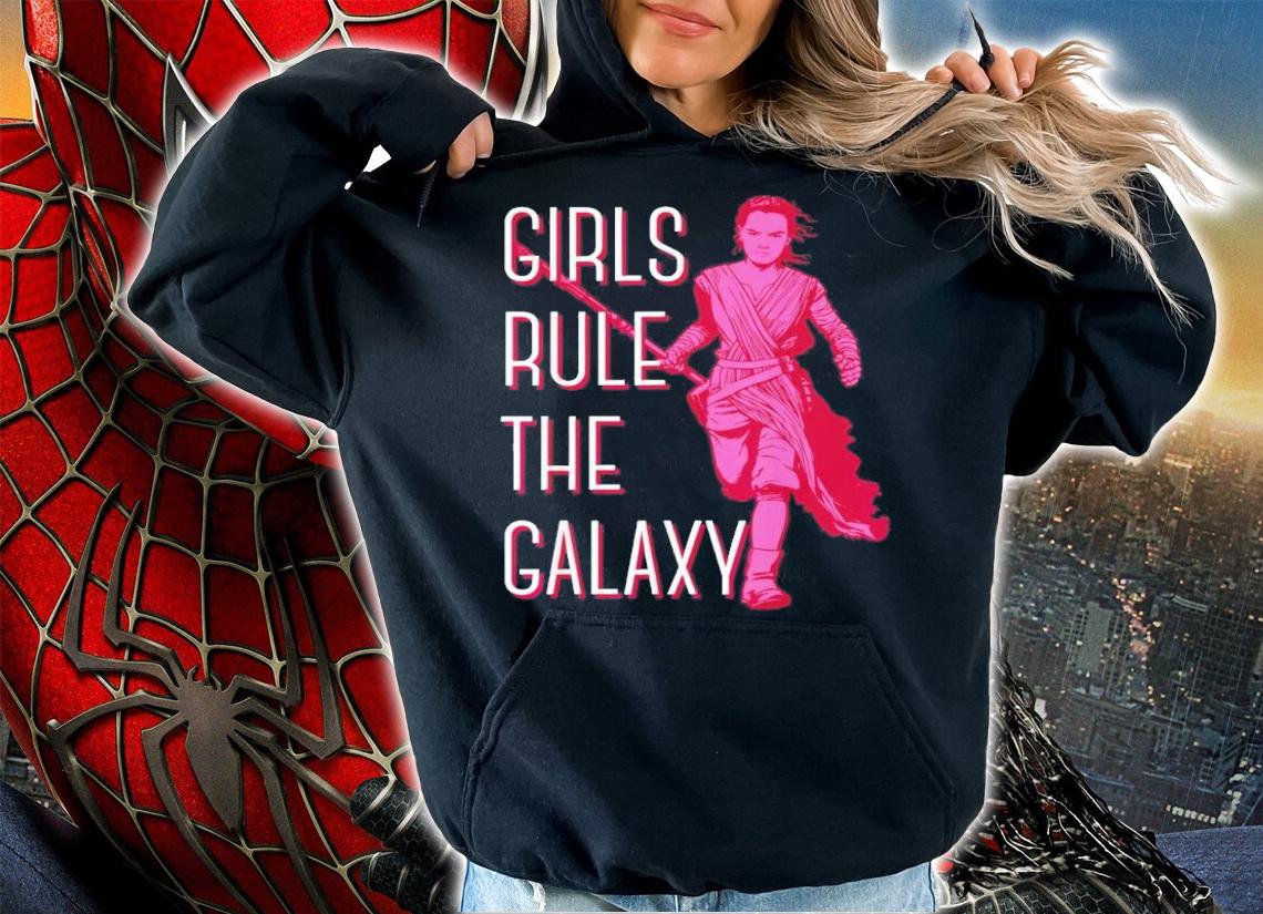 Star Wars Episode 7 Rey Girls Rule The Galaxy Shirt t-shirt hoodie