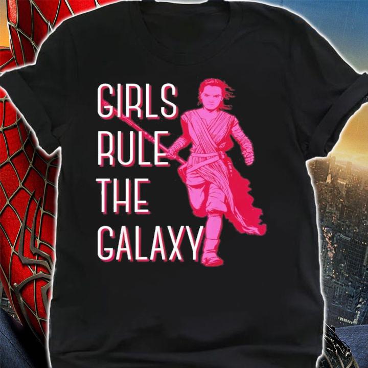 Star Wars Episode 7 Rey Girls Rule The Galaxy Shirt t-shirt shirt