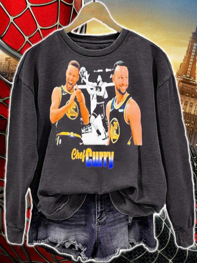 Stephen Curry Chef Curry Golden State Warriors 2022 T-Shirt t-shirt sweatshirt