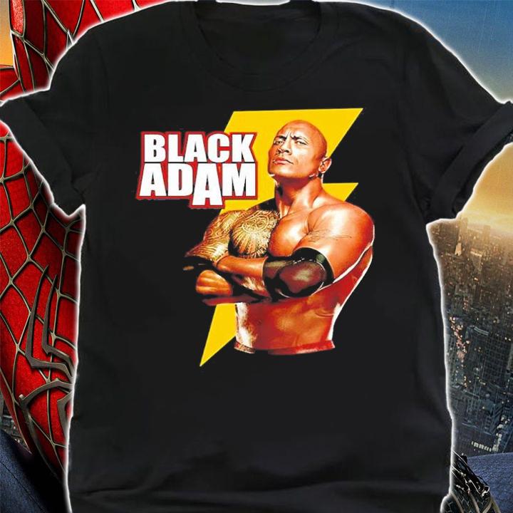 Super Stars Black Adam The Rock Shirt t-shirt shirt