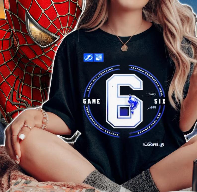 Tampa Bay Lightning Eastern Conference Final Game Six New York Rangers Eastern Conference Final Shirt t-shirt woman shirt