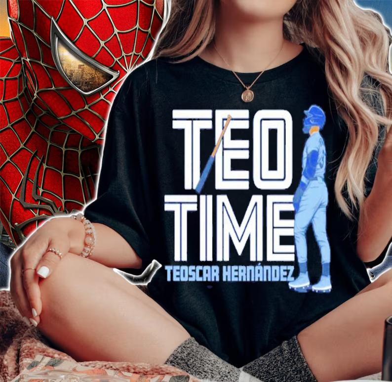 Teoscar Hernandez Teo Time Shirt t-shirt woman shirt