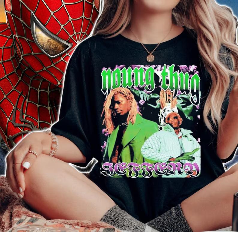 Thug 90s Bootleg Rap Young Thug Shirt t-shirt