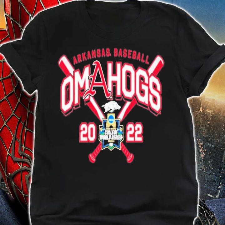 University Of Arkansas Omahogs Baseball 2022 CWS T-Shirt t-shirt