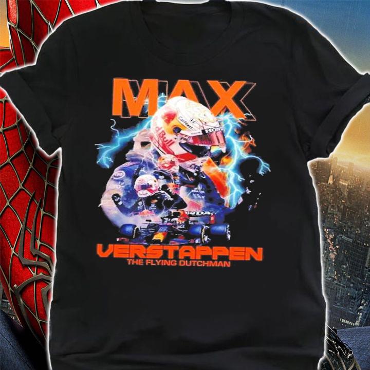Vintage 90s Max Verstappen F1 Racing Driver T-Shirt t-shirt