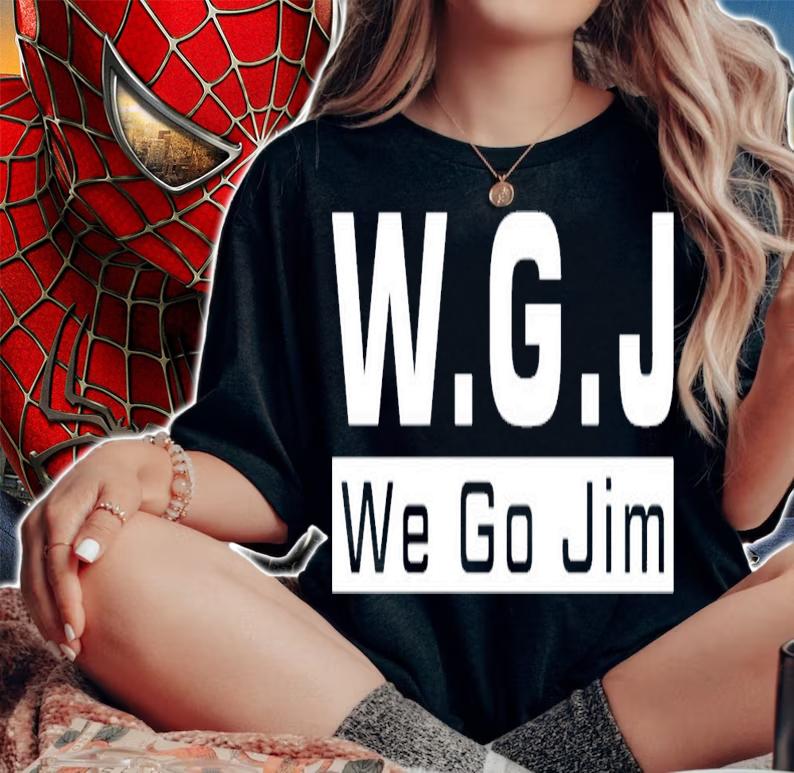 WGJ We Go Jim T-Shirt t-shirt woman shirt