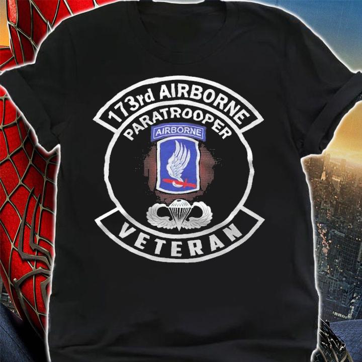 173rd Airborne Paratrooper Airborne Veteran shirt t-shirt shirt